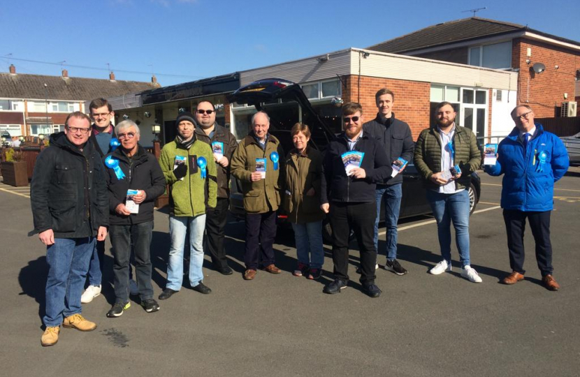 Nuneaton Conservatives out and about in our community